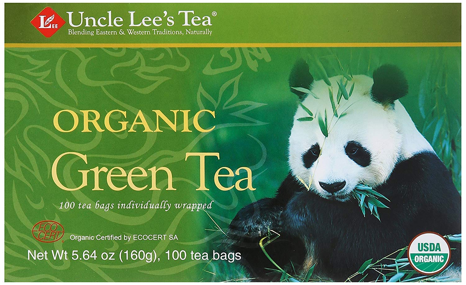 Amazon.com : Legends of China Organic Green Tea - 100 bags, 12